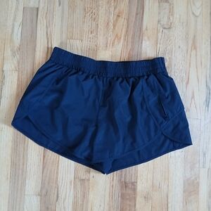 Black Running Shorts